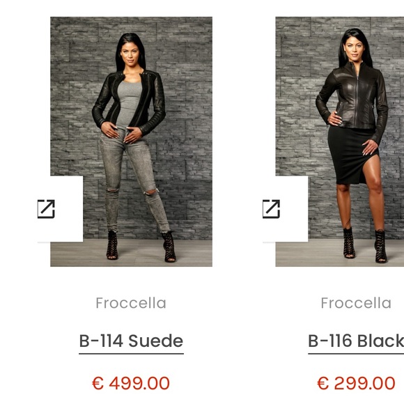 Like New Frocella B-114 Suede Women Leather Jacket - Picture 16 of 16